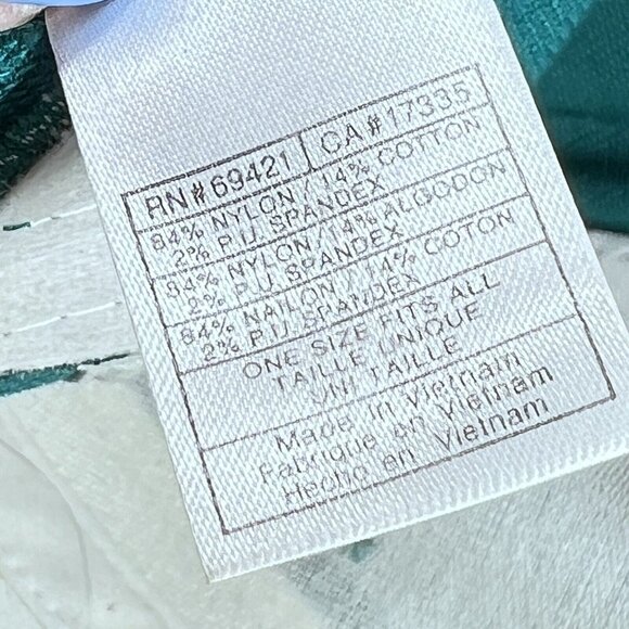 Miami Dolphins Hat Cap Reebok One Size Flex Stretch Fit Green White Stripe NFL - Picture 11 of 11